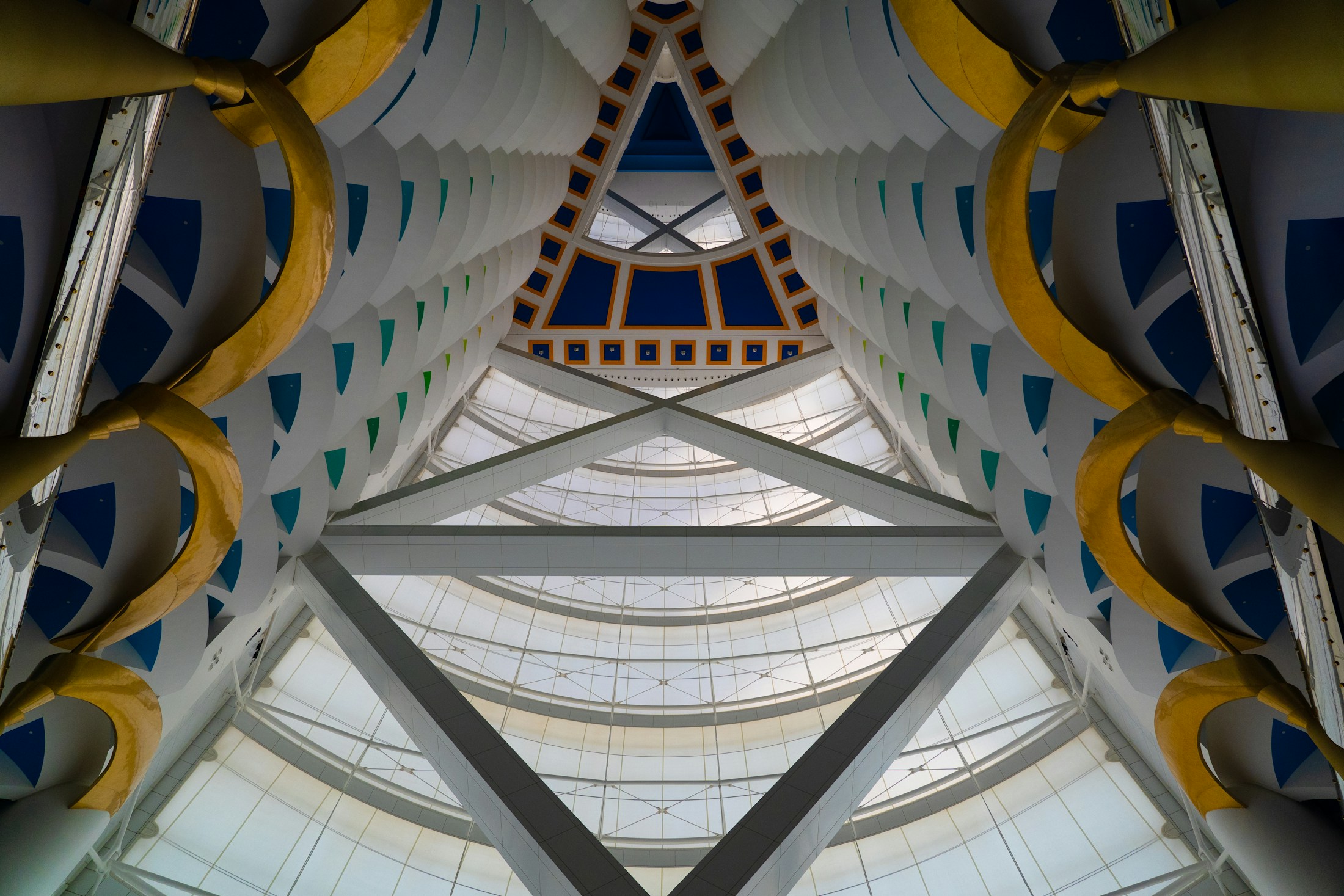 Dubai architectural interior detail