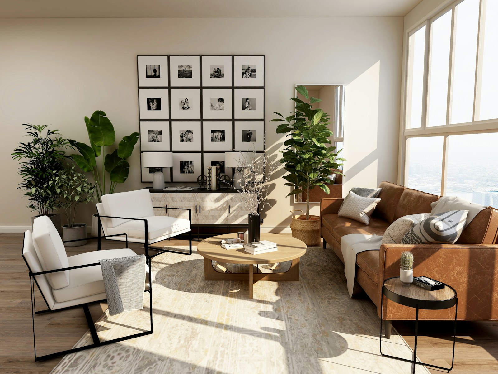 Contemporary Dubai villa interior